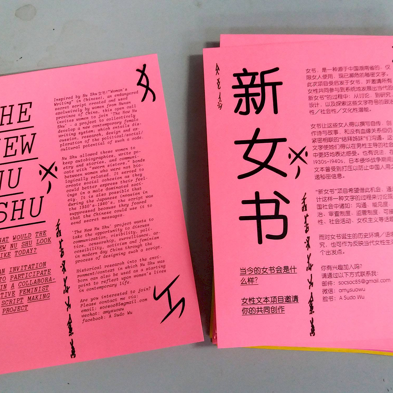 新女書 <br>New Nüshu