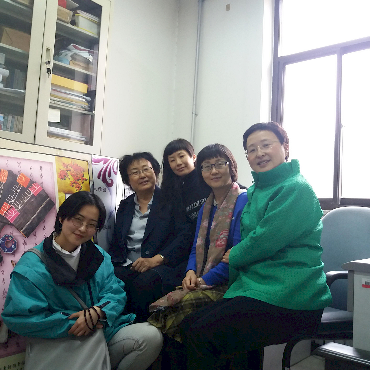 Professor Zhao, 女書 <br>NüShu researcher at Tsinghua University