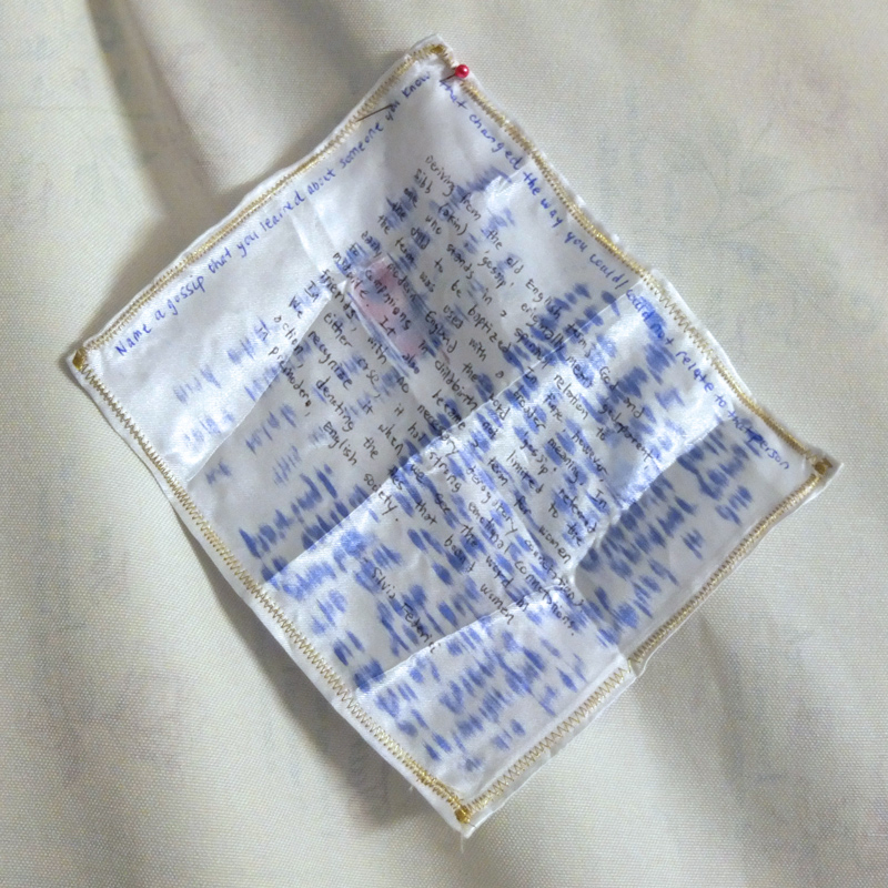 Textual Notes PWSSSRFS… (there are reasons to think about my body and hygiene these days)